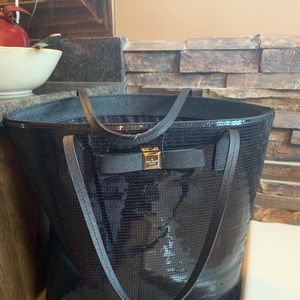 Kate Spade Black Sequence Purse
